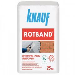 Фото Штукатурка универсальная гипсовая Knauf Rotband, 25кг для...  - Магазин MASMART
