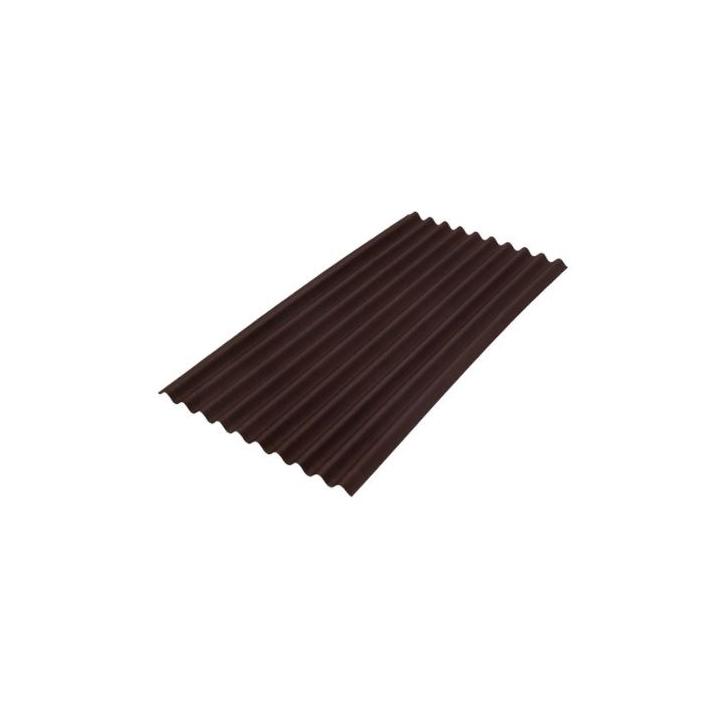 Фото Бітумний лист Onduline 2,0х0,95м 3 мм коричневий - Магазин MASMART