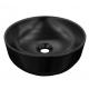 Фото Раковина VOLLE 35,5*35,5*12,5см, накладная, круглая, черный мат 13-01MBlack-040  - Магазин MASMART