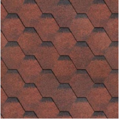 Фото Битумная черепица ТехноНИКОЛЬ ROOFMAST Соната (красный)  - Магазин MASMART