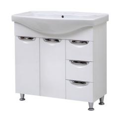 Фото Тумба Люкс 85 Н3 під умивальник Ізео 85 см (без умивальника)  - Магазин MASMART