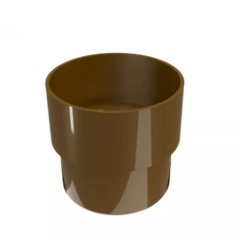 Фото З'єднувач труби Regenau 125 коричневий  - Магазин MASMART