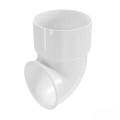 Фото Колено сливное 80/87,5* Regenau 125 белый  - Магазин MASMART