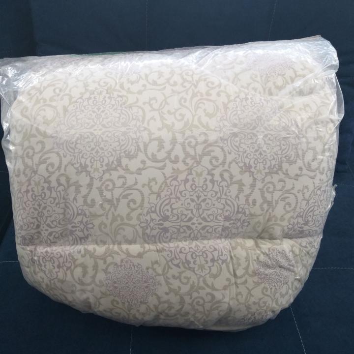 Фото Одеяло полуторное 150х210 см шерсть/микрофибра (цвета в ассортименте) - Магазин MASMART