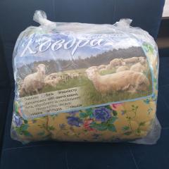 Фото Одеяло двуспальное 175х215 см шерсть/полиэстер (цвета в...  - Магазин MASMART