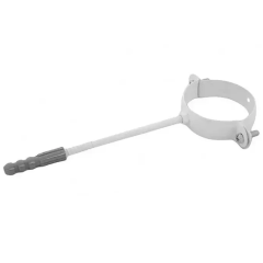 Фото Держак труби металевий L-160 Regenau 80 білий  - Магазин MASMART