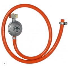 Фото Шланг с редуктором газовый Vorel (99670) 1 м до бытовых...  - Магазин MASMART