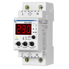 Фото Реле напруги РН-240Т з термозахистом, обмеження струму...  - Магазин MASMART