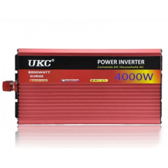 Фото Инвертор автомобильный UKC SSK-4000W DC12V-AC 220V 50Hz  - Магазин MASMART