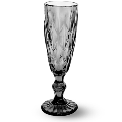 Фото Бокал для шампанского Грани графит 200 мл 9454 S&T  - Магазин MASMART