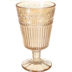 Фото Бокал для вина Flora янтарь S&T 340 мл 9439  - Магазин MASMART