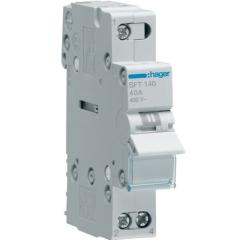Фото Переключатель I-0-II 1P 40А 230В (SFT140) Hager с общим...  - Магазин MASMART