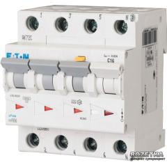 Фото Дифавтомат 3р 25А 30мА Eaton (Moeller) mRB4-25/3N/C/003-А...  - Магазин MASMART