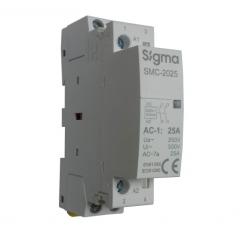 Фото Контактор модульный SIGMA 25А, 2Р, 2NO, 230V (SMC-2025-2NO)  - Магазин MASMART