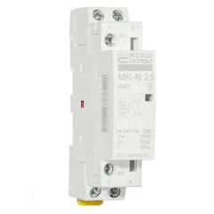 Фото Контактор модульний АСКО MK-N 2P 25A 2NO 220V  - Магазин MASMART