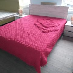 Фото Комплект покривало з наволочками бавовна "Бубончики""  - Магазин MASMART