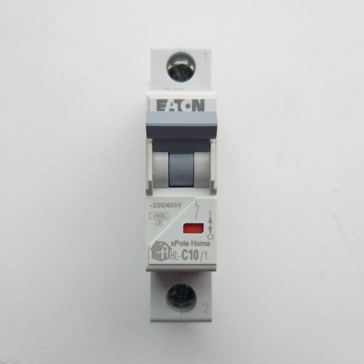 Фото Автоматический выключатель 1P 10A Eaton HL-C10/1 4.5kA - Магазин MASMART