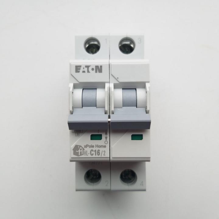 Фото Автоматичний вимикач 2P 16A Eaton HL-C16/2 4.5kA  - Магазин MASMART