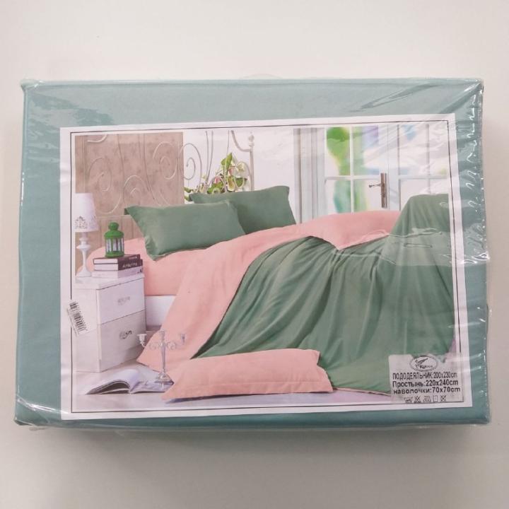 Фото Комплект постельного белья коттон Евро (KOLOCO) - Магазин MASMART