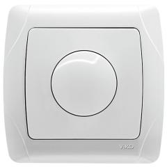 Фото Світлорегулятор 600 Вт VIKO Carmen білий  - Магазин MASMART