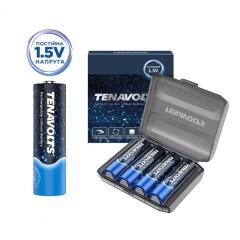 Фото Акумулятори AA літієві (4 штуки) Tenavolts 1.5V 1850mAh...  - Магазин MASMART