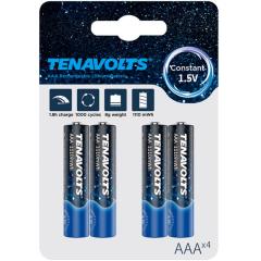 Фото Акумулятори AAA літієві (4 штуки) Tenavolts 1.5V 740mAh...  - Магазин MASMART
