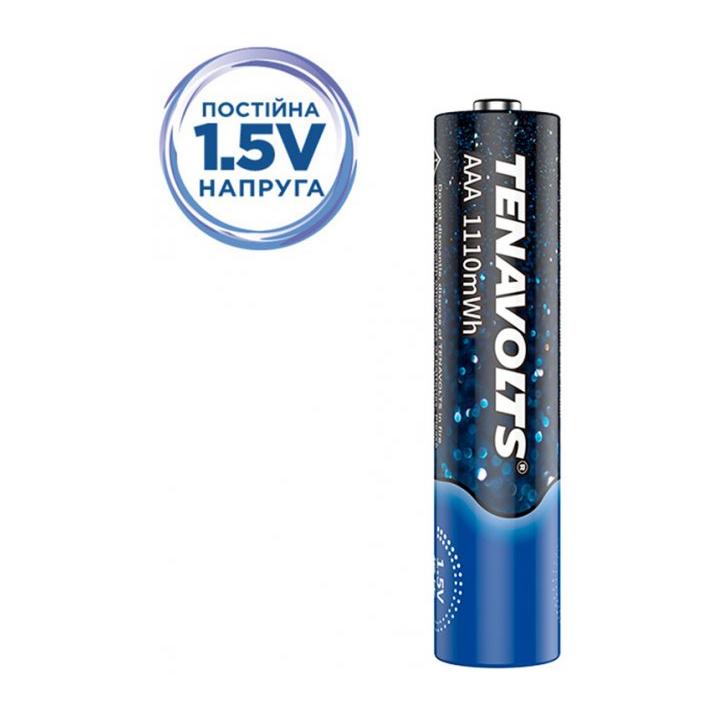 Фото Акумулятори AAA літієві (4 штуки) Tenavolts 1.5V 740mAh plastic case  - Магазин MASMART