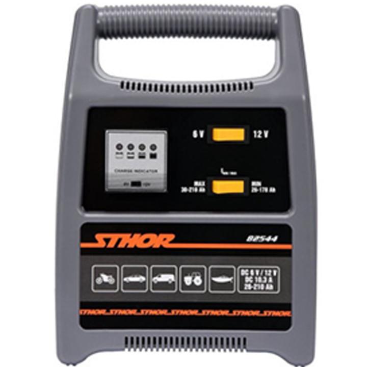 Фото Зарядное устройство для аккумуляторов STHOR 82544 6/12В от электросети 230В 10.3А - Магазин MASMART