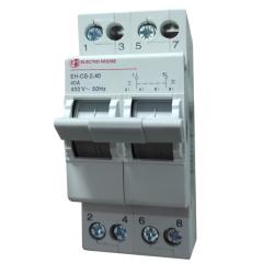 Фото Переключатель нагрузки I-0-II 2P 40A EH-CS-2.40 230B...  - Магазин MASMART