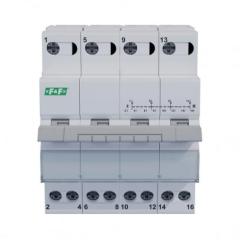 Фото Переключатель нагрузки 1-0-2 4P 40A F&F PSA-4/63 Т086227...  - Магазин MASMART