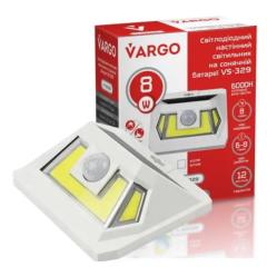 Фото Світильник LED Vargo VS-329 8W на сонячній батареї з...  - Магазин MASMART