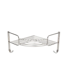 Фото Поличка кутова 1-ярусна Vanstore н/ж 28х12 см (08550)  - Магазин MASMART