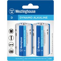 Фото Батарейки лужні (2 шт.) Westinghouse Dynamo Alkaline...  - Магазин MASMART