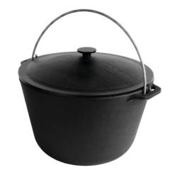 Фото Казан чавунний 6 л ТМ Брізол туристичний з кришкою та...  - Магазин MASMART