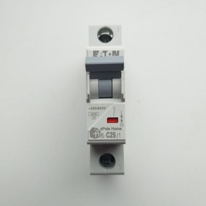 Фото Автоматичний вимикач 1P 25A Eaton HL-C25/1 4.5kA - Магазин MASMART