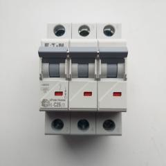 Фото Автоматический выключатель 3P 25A Eaton HL-C25/3 4.5kA  - Магазин MASMART