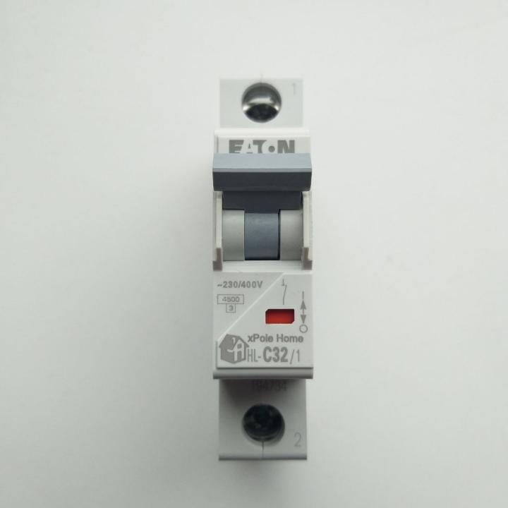 Фото Автоматичний вимикач 1P 32A Eaton HL-C32/1 4.5kA - Магазин MASMART