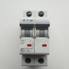 Фото Автоматичний вимикач 2P 6A Eaton HL-C6/2 4.5kA  - Магазин MASMART