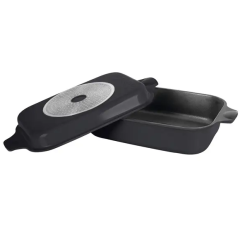 Фото Гусятница 2-в-1 Black Ice PEPPER (Greblon C2) 32х21х11см...  - Магазин MASMART