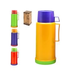 Фото Термос зі скляною колбою 1л червоний DB215X  - Магазин MASMART