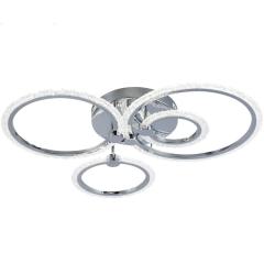 Фото Люстра LED акрилова Sirius LI8879/4С CR 104W + пульт -...  - Магазин MASMART