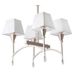 Фото Люстра Sirius Д ТС1834-4 на 4 плафони (біла) - знято з...  - Магазин MASMART