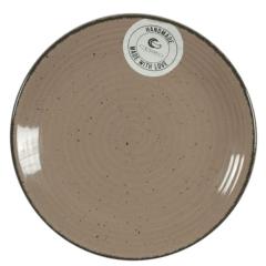 Фото Тарелка десертная CESIRO Spiral капучино 20см D3070S/G142  - Магазин MASMART