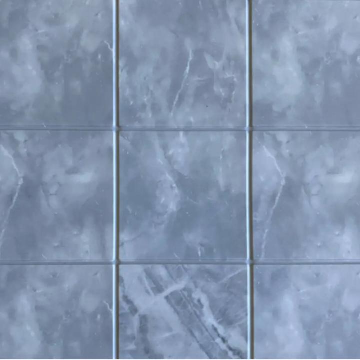 Фото Декоративная 3D-панель ПВХ Серый мрамор 960х480х5 мм Пластмаркет  - Магазин MASMART