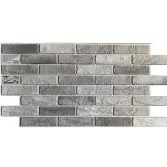 Фото Декоративна 3D-панель ПВХ Димчата (цегла) 960х480х5 мм...  - Магазин MASMART