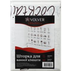 Фото Шторка для ванної PEVA Vanstore Storen з кільцями...  - Магазин MASMART