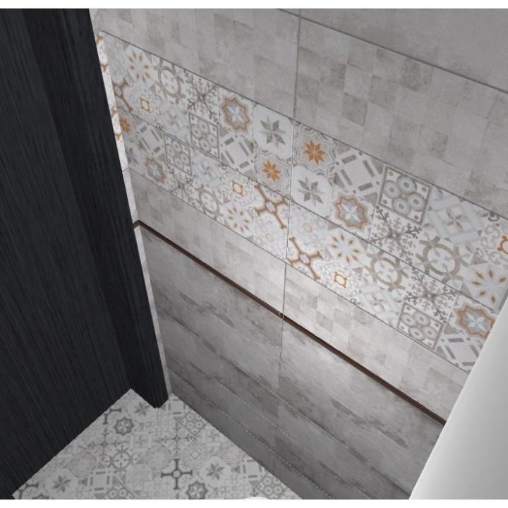 Фото Декор Cersanit Concrete Style Inserto Patchwork 20х60  - Магазин MASMART