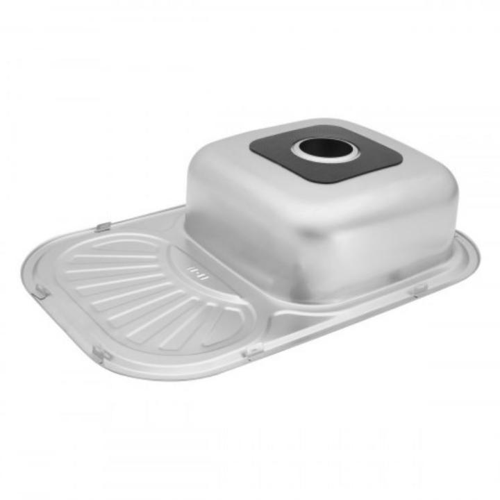 Фото Кухонная мойка Kroner KRP Dekor - 7549 (0,8 мм)  - Магазин MASMART