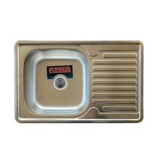 Фото Мойка врезная Platinum 7850 (микродекор) 780х500х180мм (0,8)  - Магазин MASMART