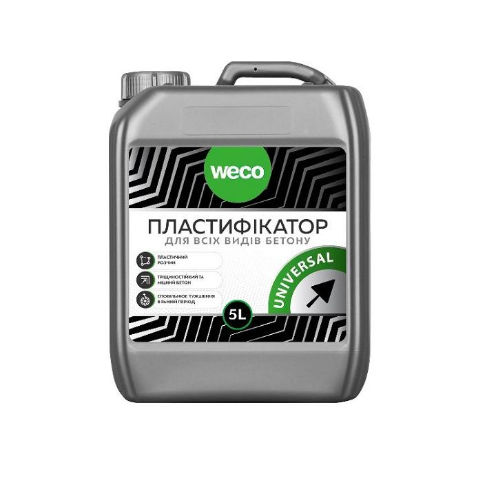 Фото Пластификатор для всех видов бетона WECO 10л - Магазин MASMART